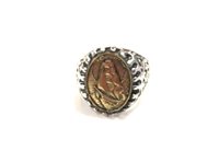 Ring Portonovo Man Old School in Brass ANL05605-20 - ANL05605-20